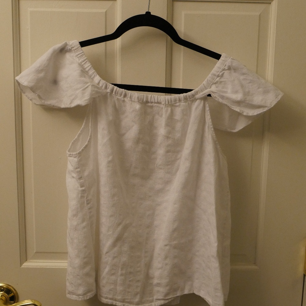 J.Crew Off-The-Shoulder Top (small)